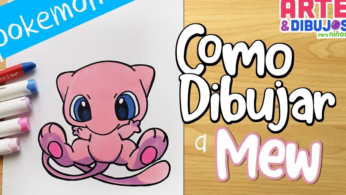 Dibujos de Mew para imprimir y colorear – Pokemon